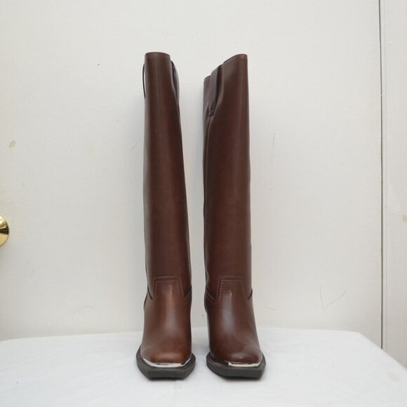 Madden Girl Women's Dollee Tall Western Boots with Toe Detail BNIB - Picture 7 of 8